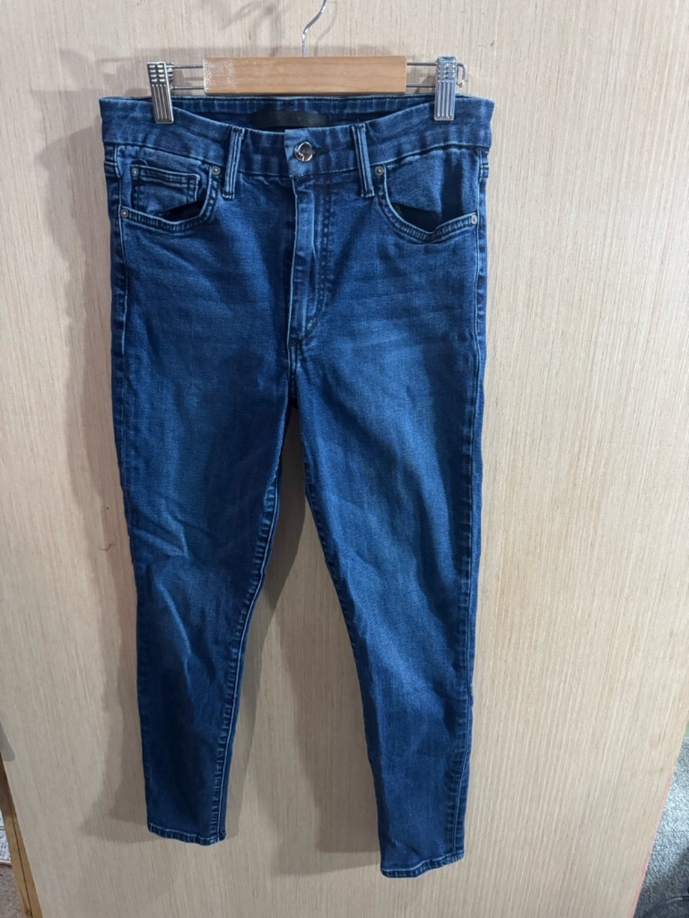 Joes Flawless Dark Wash High Rise Ankle Skinny Jeans Size 28